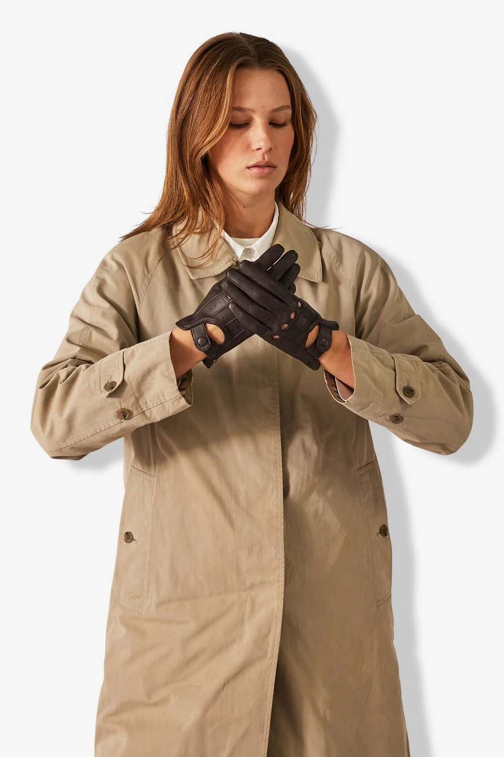 Glove Isabella Dark brown - Image 4