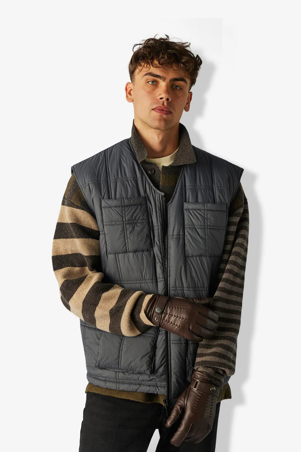 Glove Milton Dark brown - Image 3