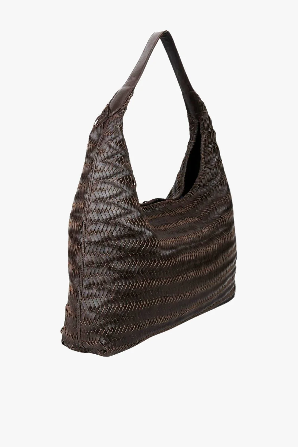 Lucca shoulder bag Isolde Dark brown - Image 4