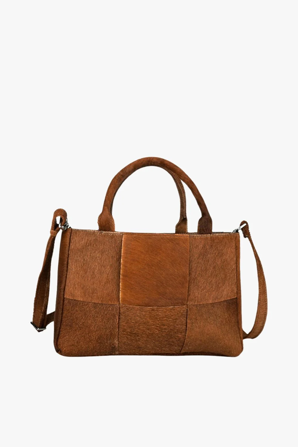 Molino braided handbag Harper Caramel - Image 4