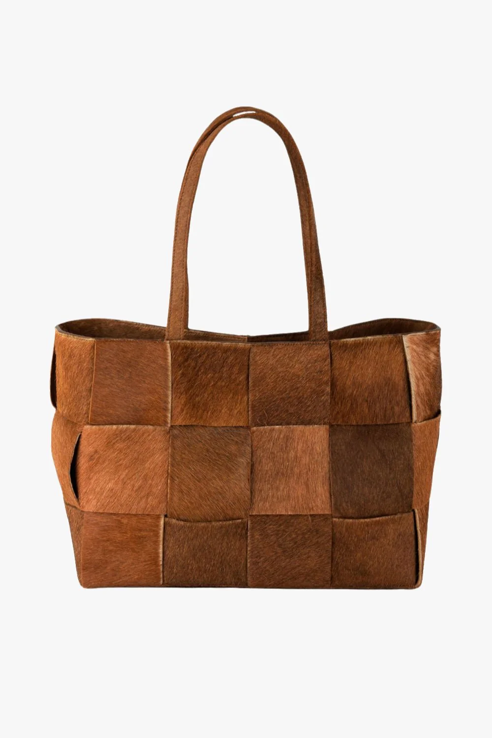 Molino braided handbag Olympia Caramel - Image 4