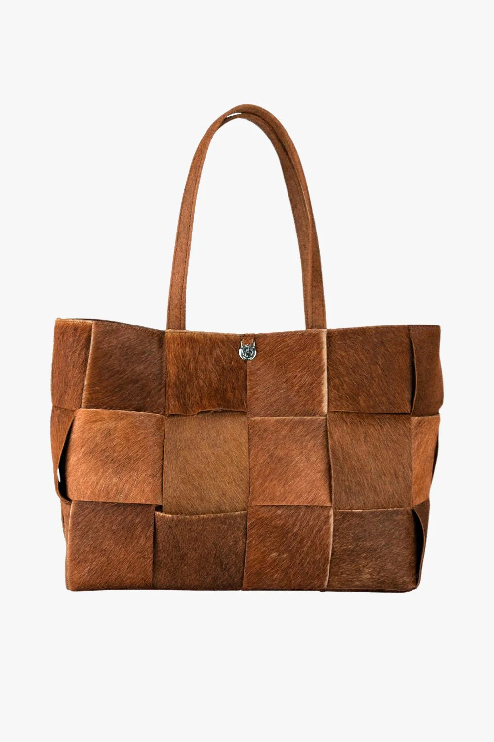 Molino braided handbag Olympia Caramel - Image 7