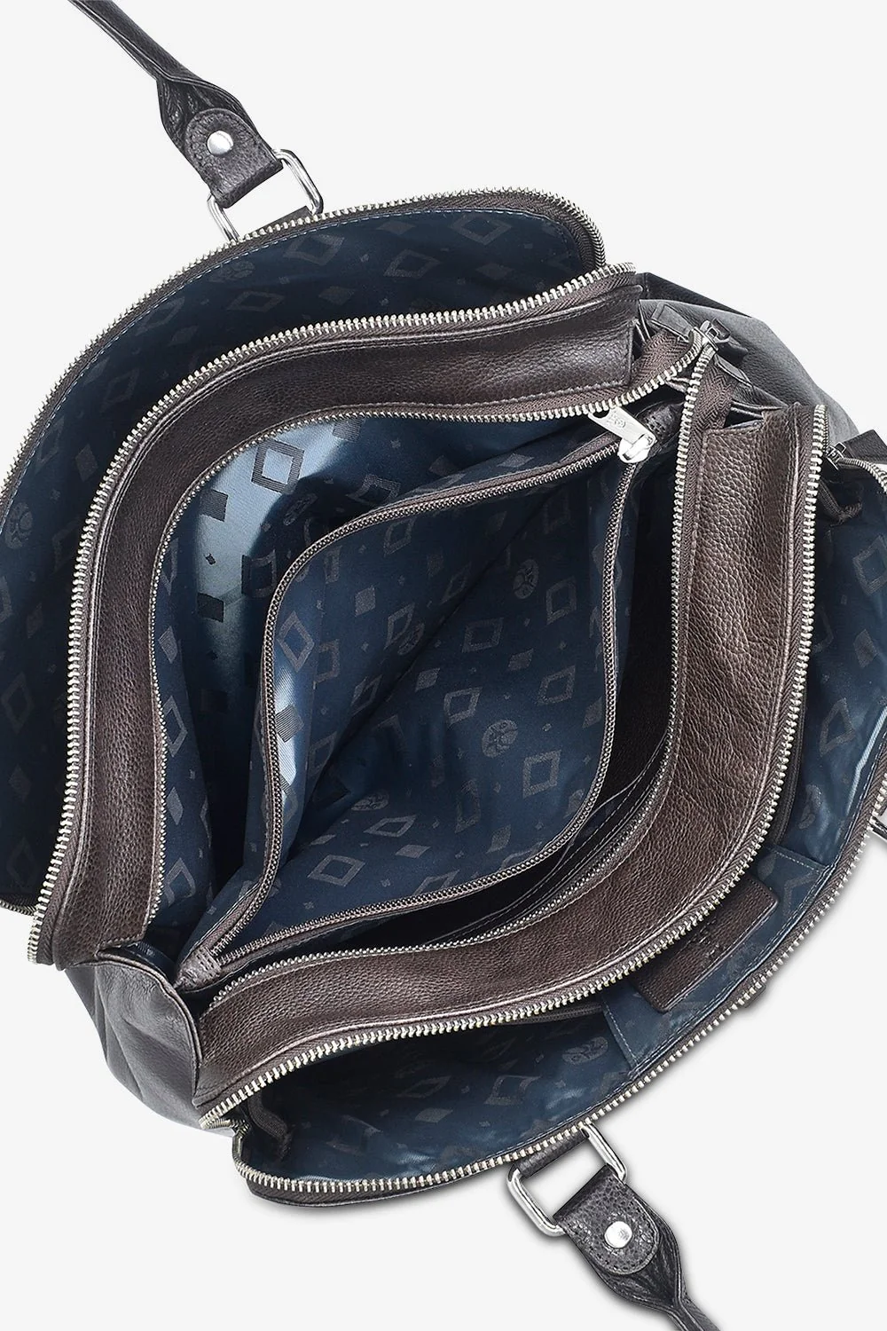 Napoli handbag Gerda 14¨ Dark brown - Image 3