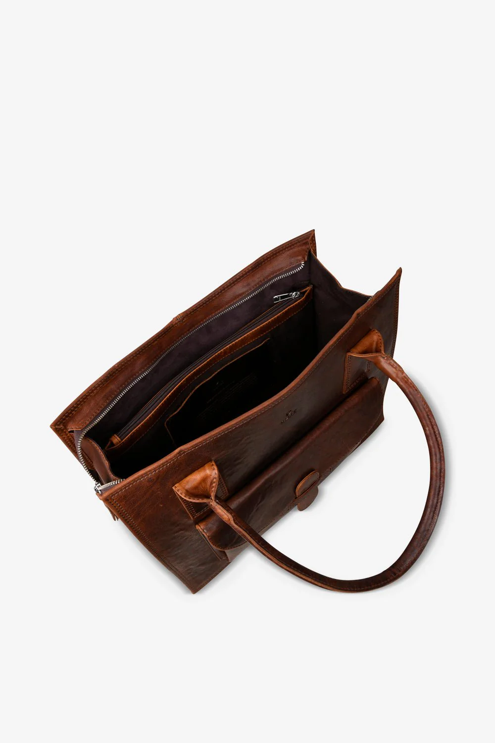Ragusa shopper Valentina Dark brown - Image 3