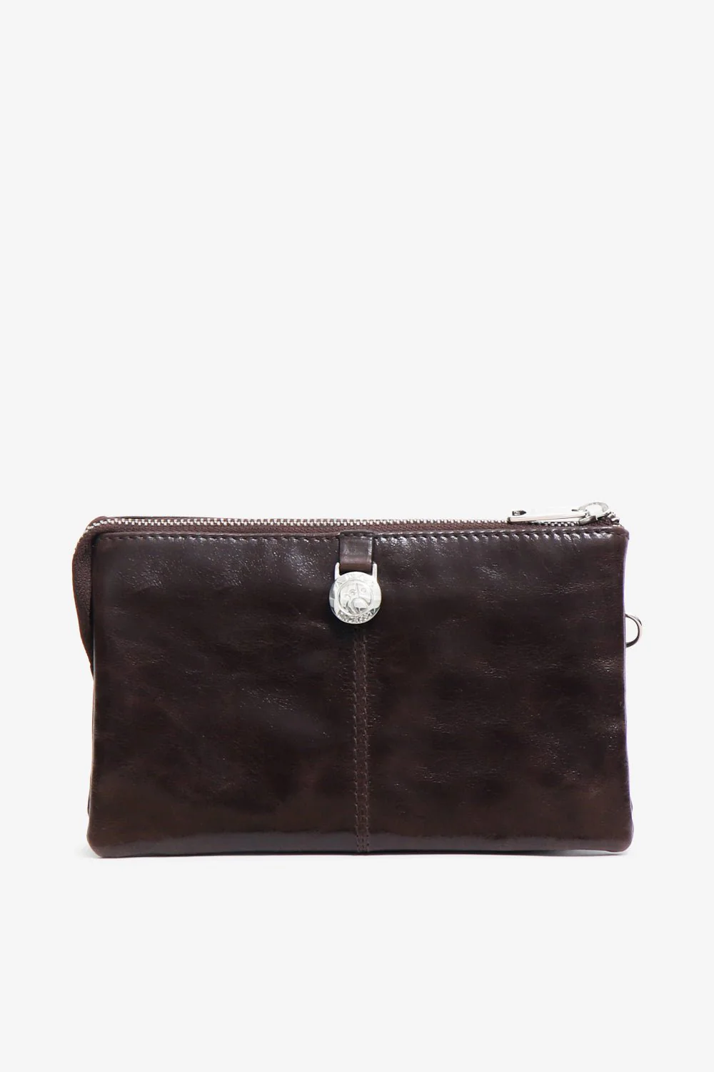 Salerno combi clutch Nellie Dark brown - Image 3