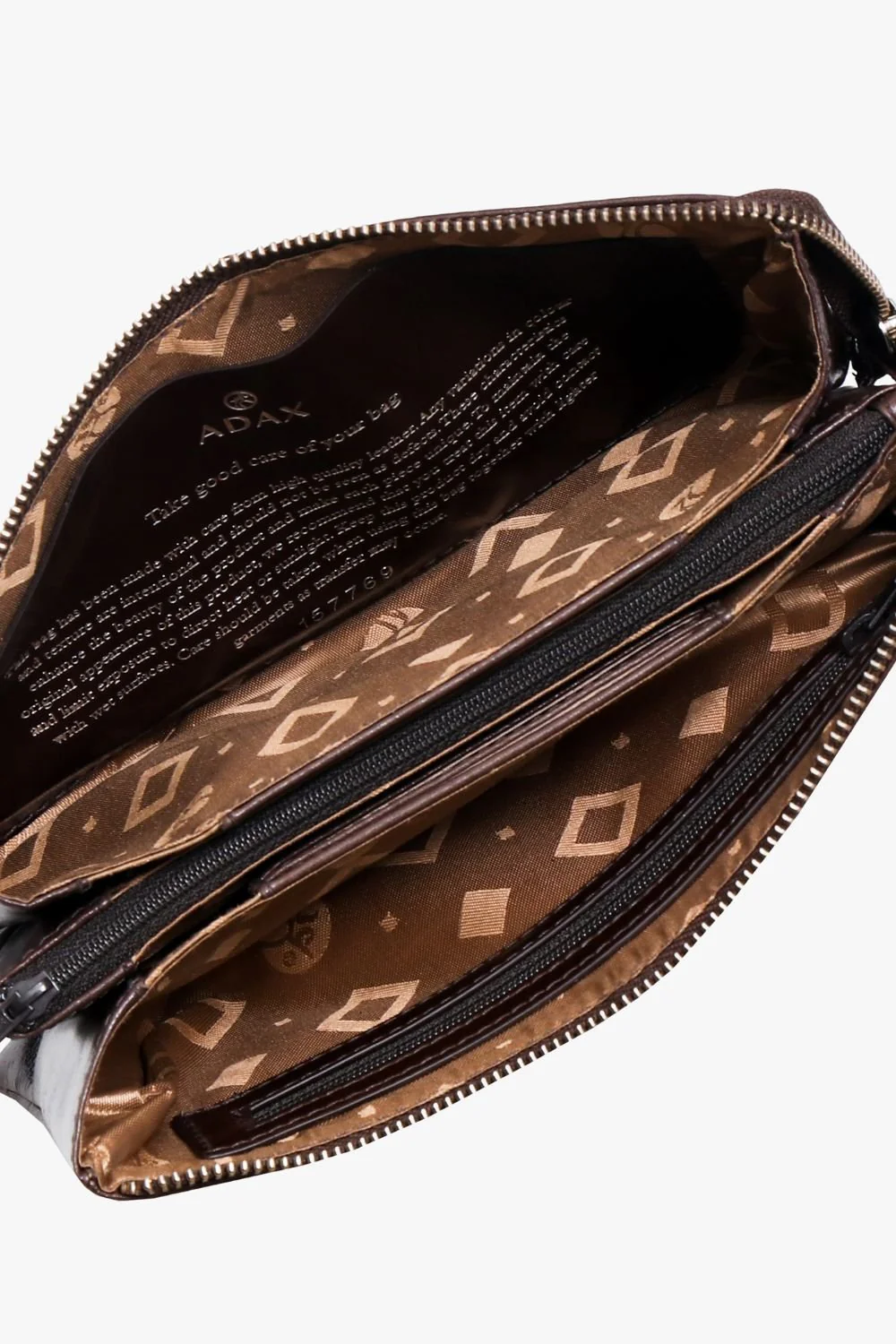 Salerno combi clutch Tine Dark brown - Image 3