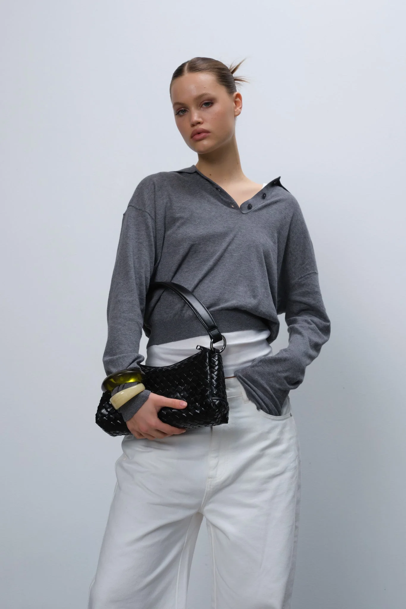 Salerno shoulder bag Eleonora Black - Image 6