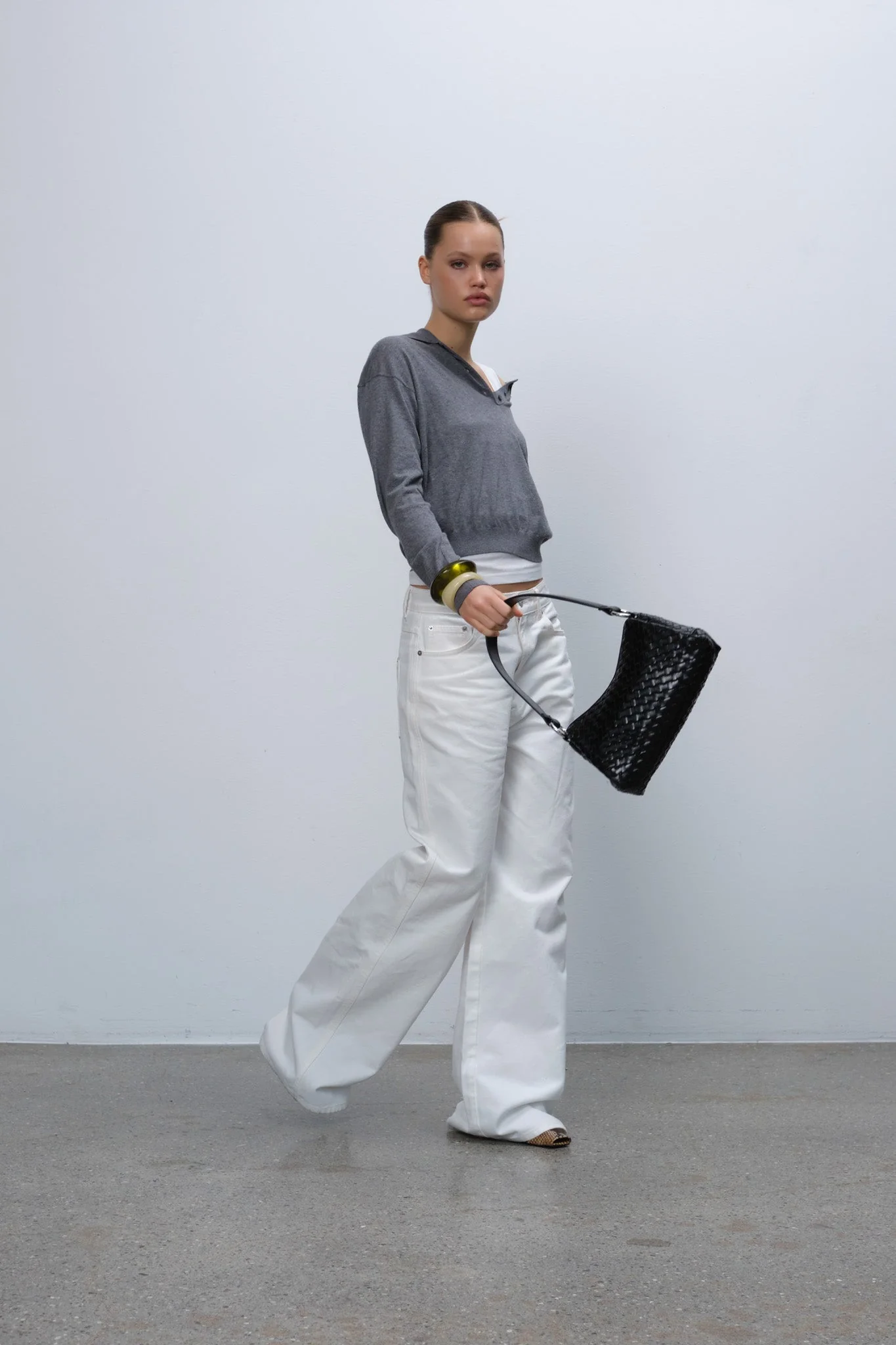 Salerno shoulder bag Eleonora Black - Image 8