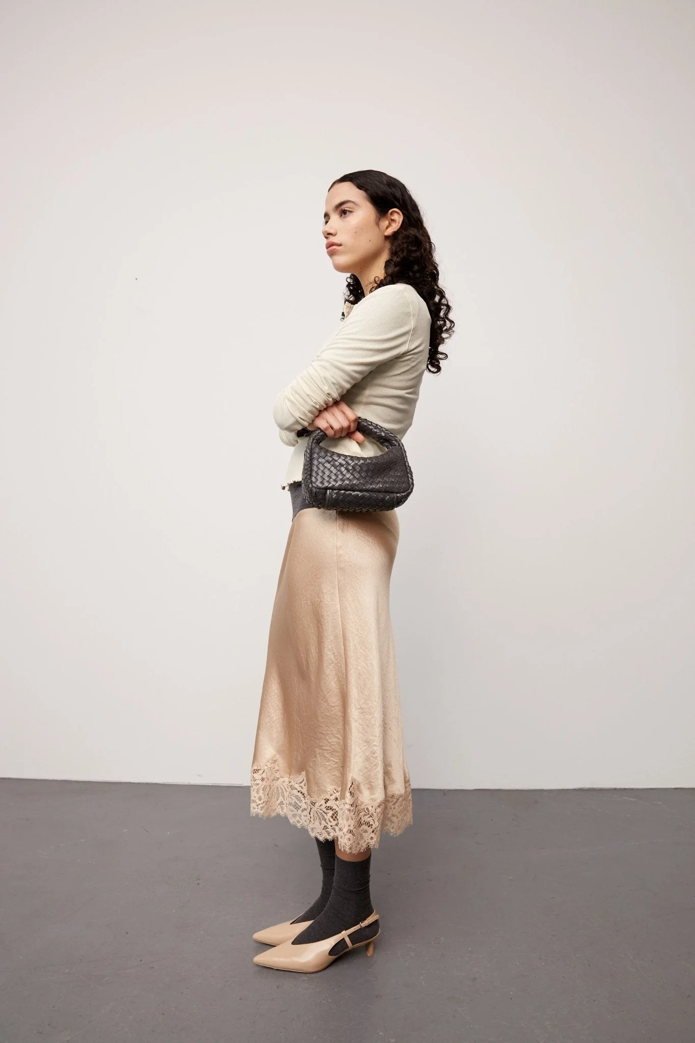 Salerno shoulder bag Madelaine Charcoal - Image 4