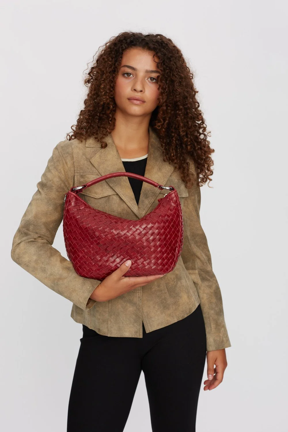 Salerno shoulder bag Marlin Amaretto - Image 4