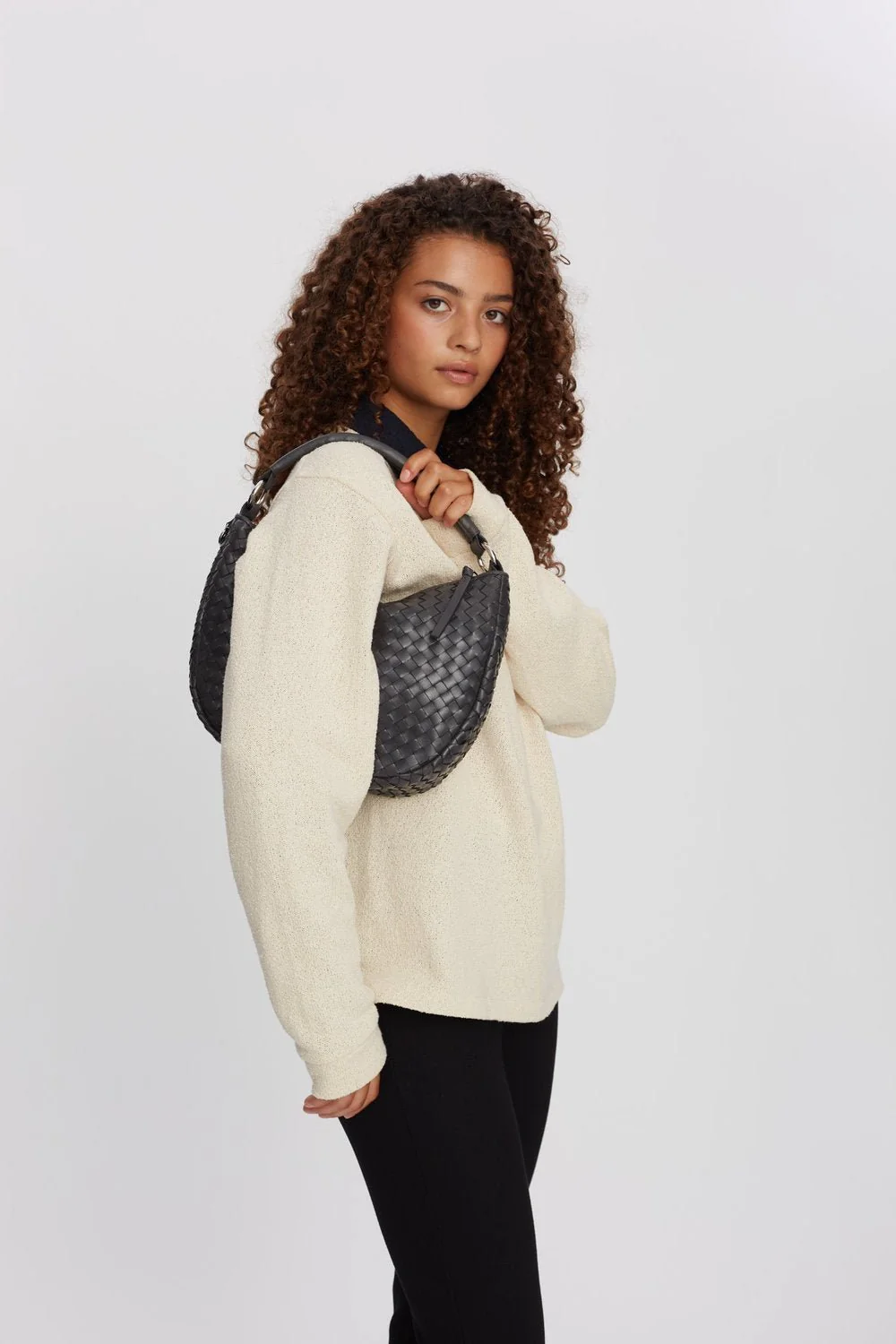 Salerno shoulder bag Marlin Charcoal - Image 3