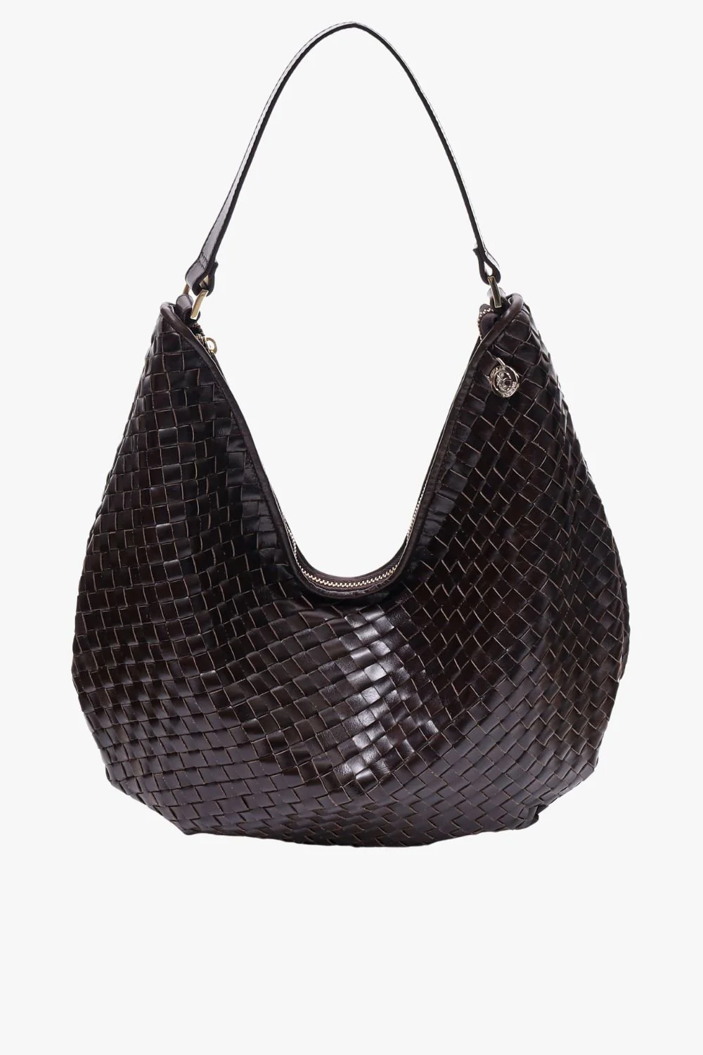 Salerno shoulder bag Mindy Dark brown - Image 3