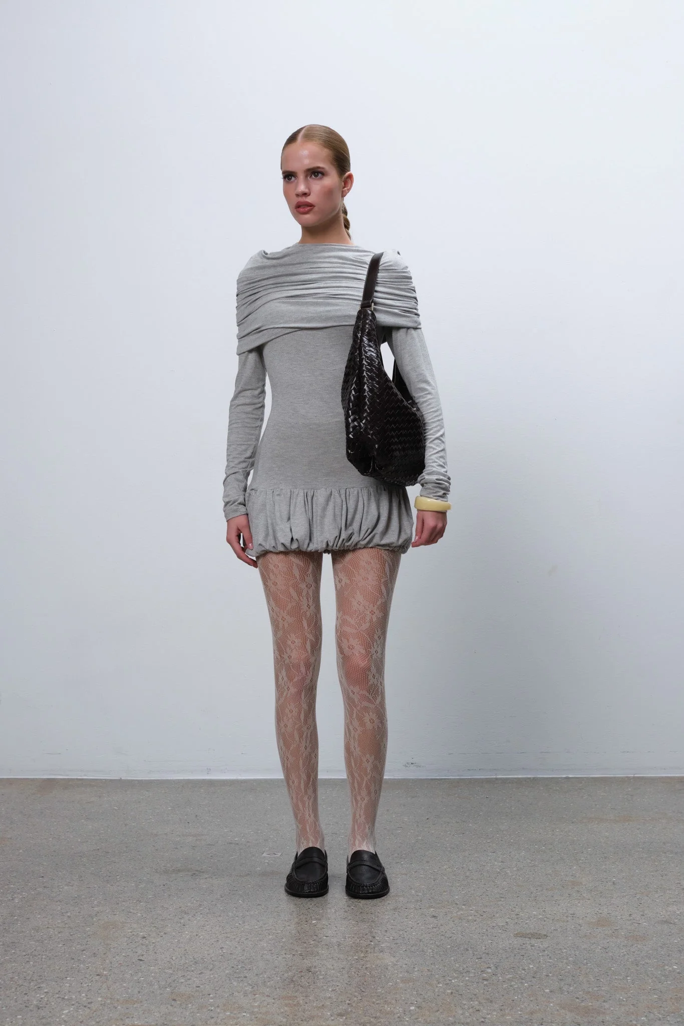 Salerno shoulder bag Mindy Dark brown - Image 4