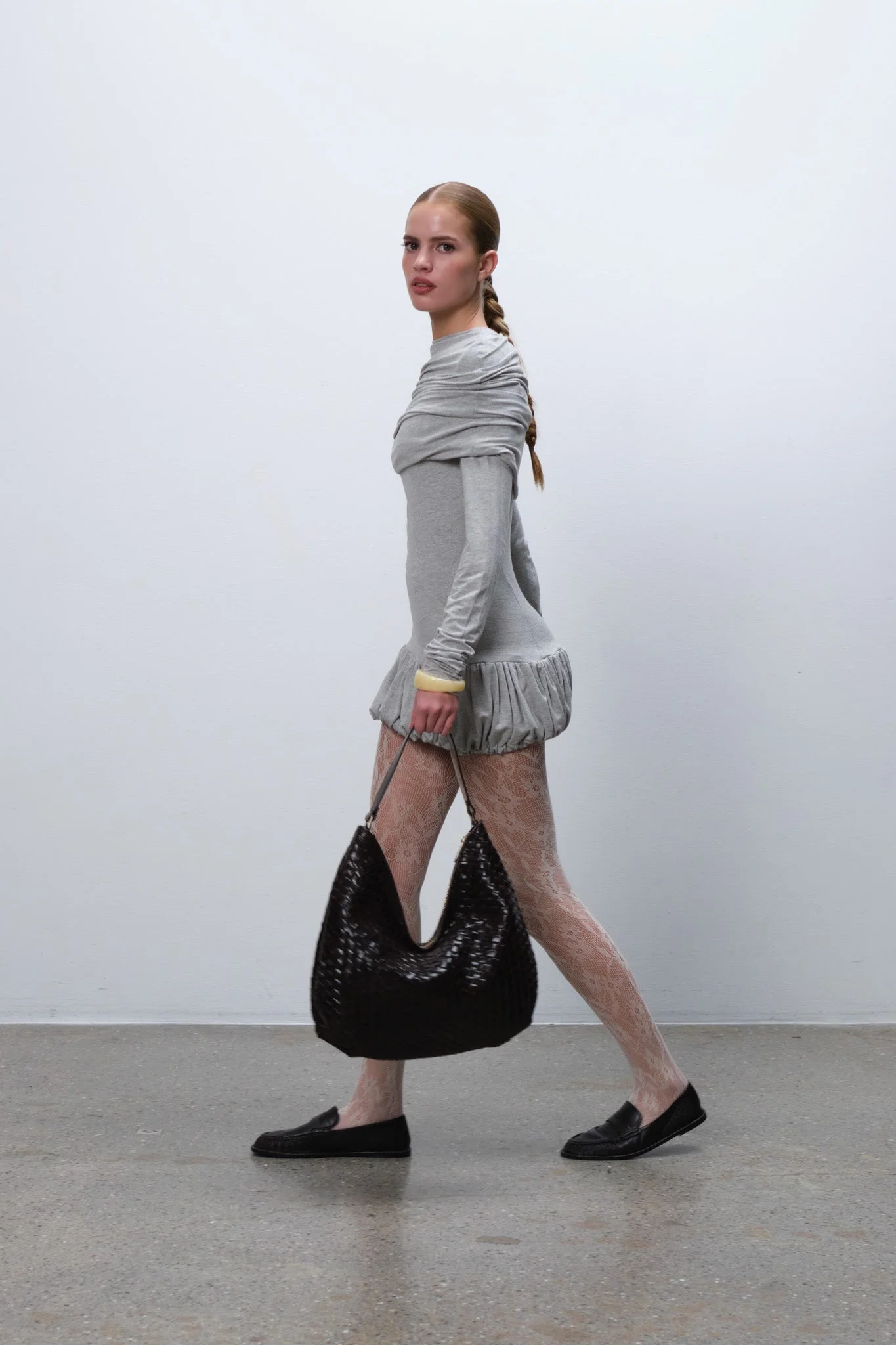 Salerno shoulder bag Mindy Dark brown - Image 6