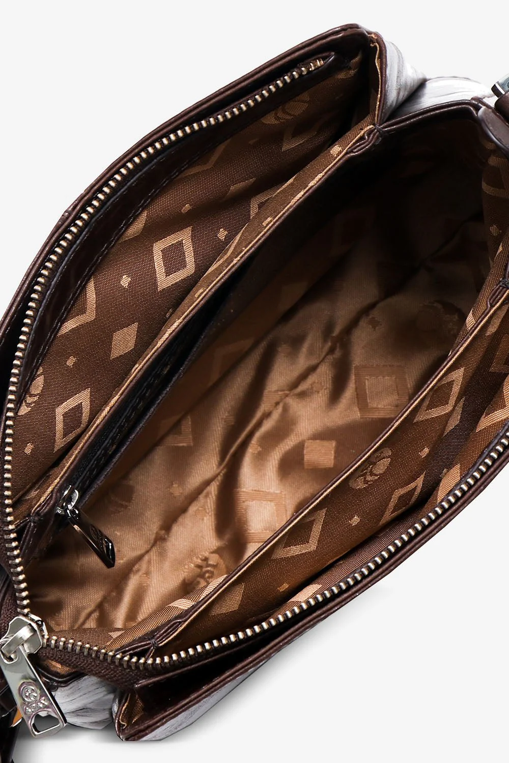 Salerno shoulder bag Sia Dark brown - Image 4